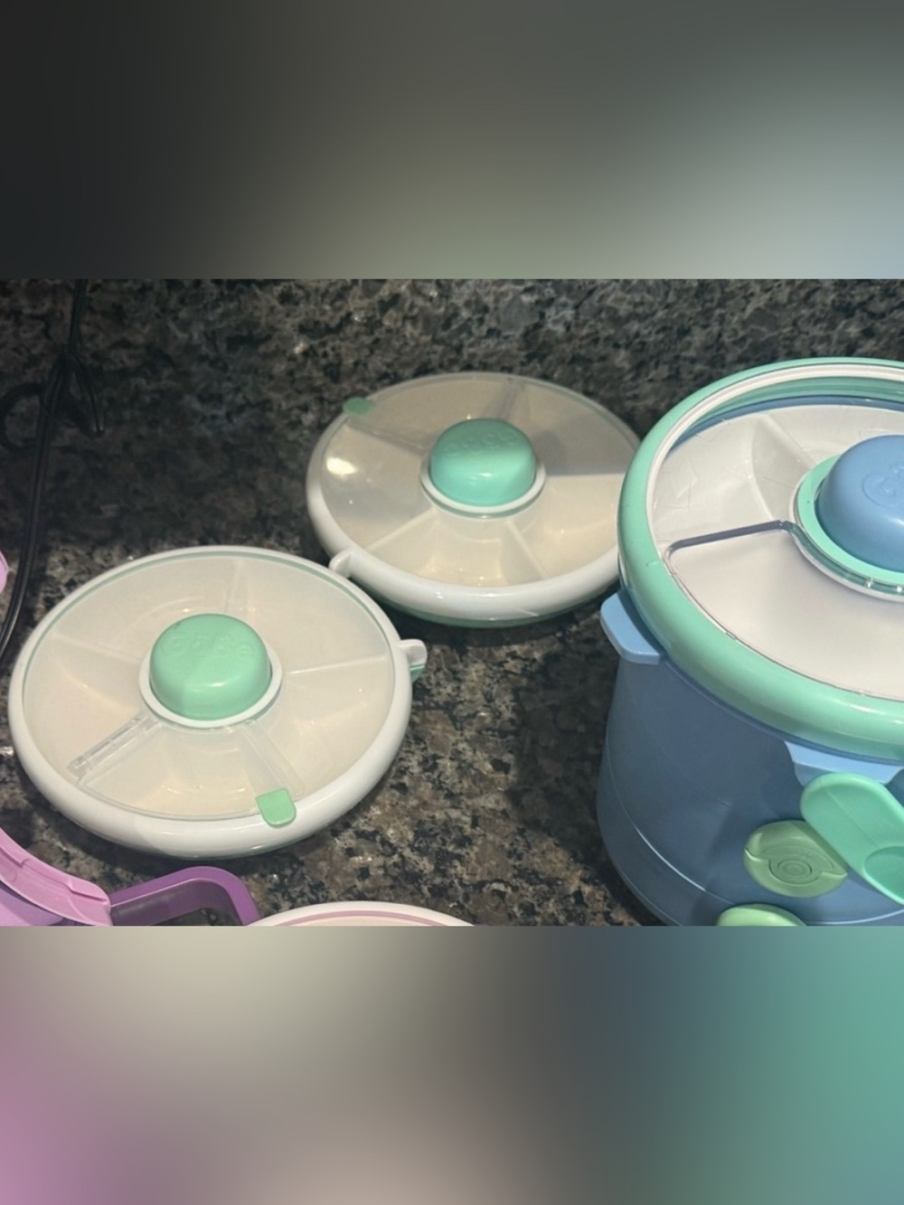 GoBe Snack and Lunch containers for Toddlers (bundle)